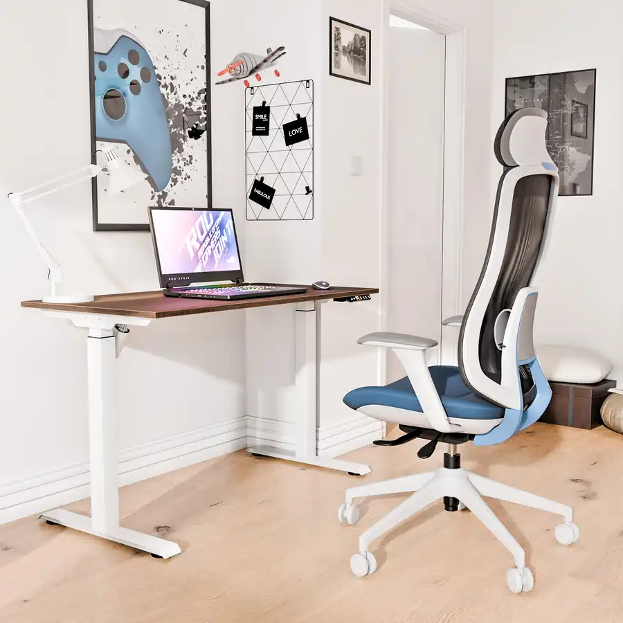 Aranżacja biurko elektryczne game - loft